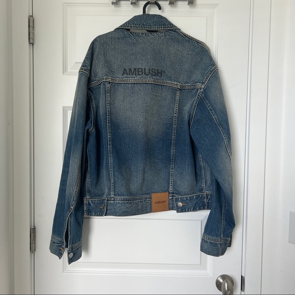 AMBUSH® UNTITLED LOGO DENIM JACKET SIZE 1 - Picture 11 of 16